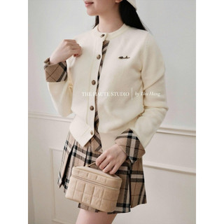 Áo Len Cardigan Dài Tay Trơn Basic QCCC Cao Cấp