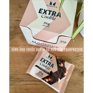 Bánh 𝐏𝐫𝐨𝐭𝐞𝐢𝐧 Xtra 𝐂𝐨𝐨𝐤𝐢𝐞 Myprotein - 38g protein / bánh - Hộp 12 bánh