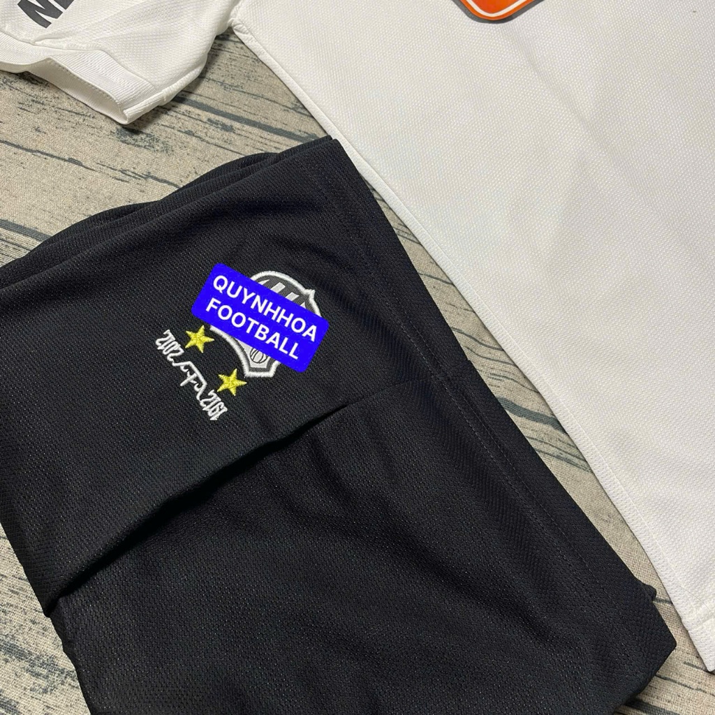 Áo Đá Banh RETRO SANTOS NEYMAR - Vải Polyester Gai Thái - Chuẩn Mẫu Thi Đấu - quynhhoafootball
