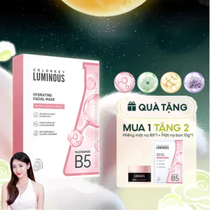 h Hỗ trợ dưỡng ẩm, sáng da, giảm dầu mụn 10 miếng/hộp
