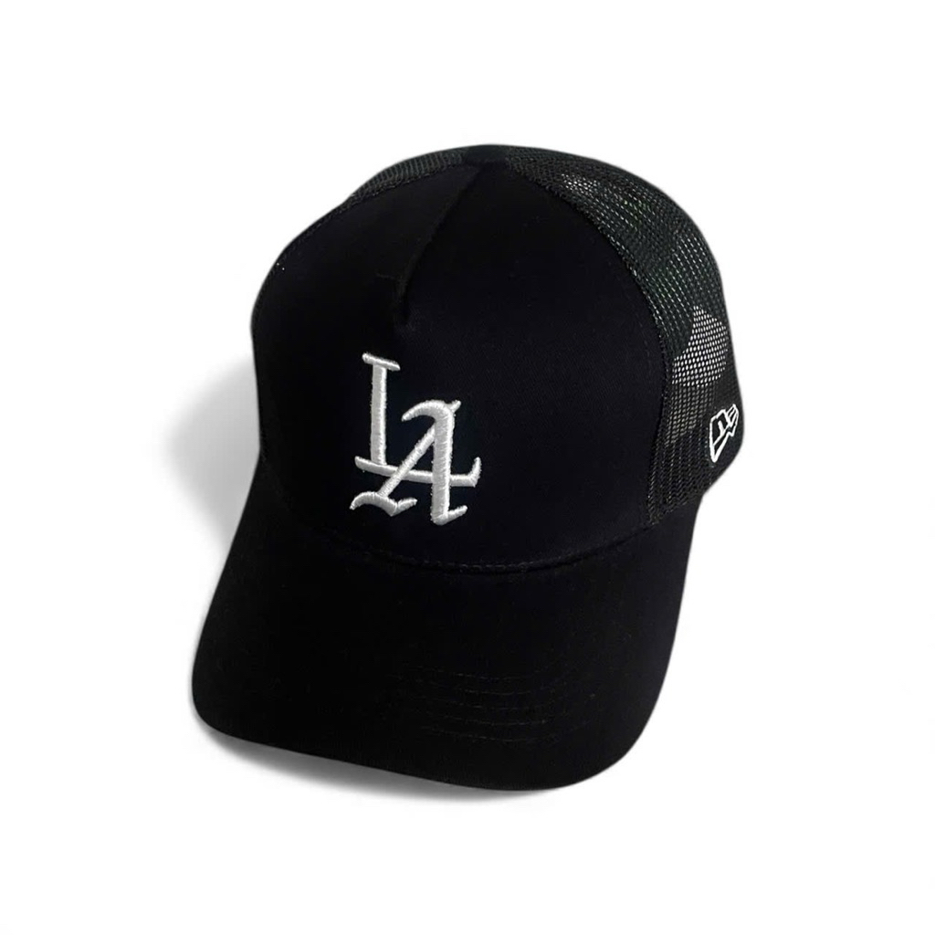 Mũ kết L-AL phối lưới xịn - Nón lưỡi trai kaki logo chữ cái phối nhiều màu thời trang nam nữ