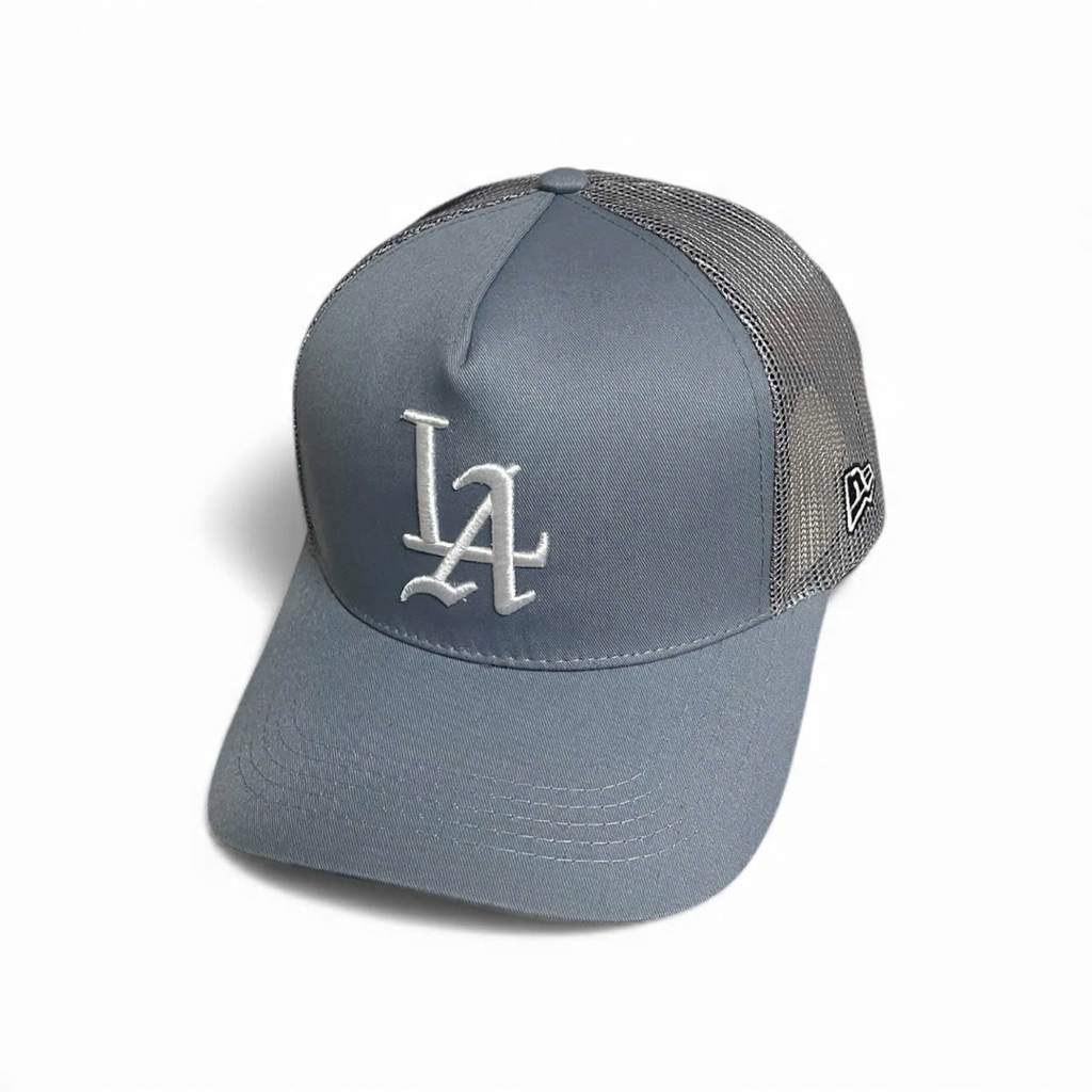 Mũ kết L-AL phối lưới xịn - Nón lưỡi trai kaki logo chữ cái phối nhiều màu thời trang nam nữ