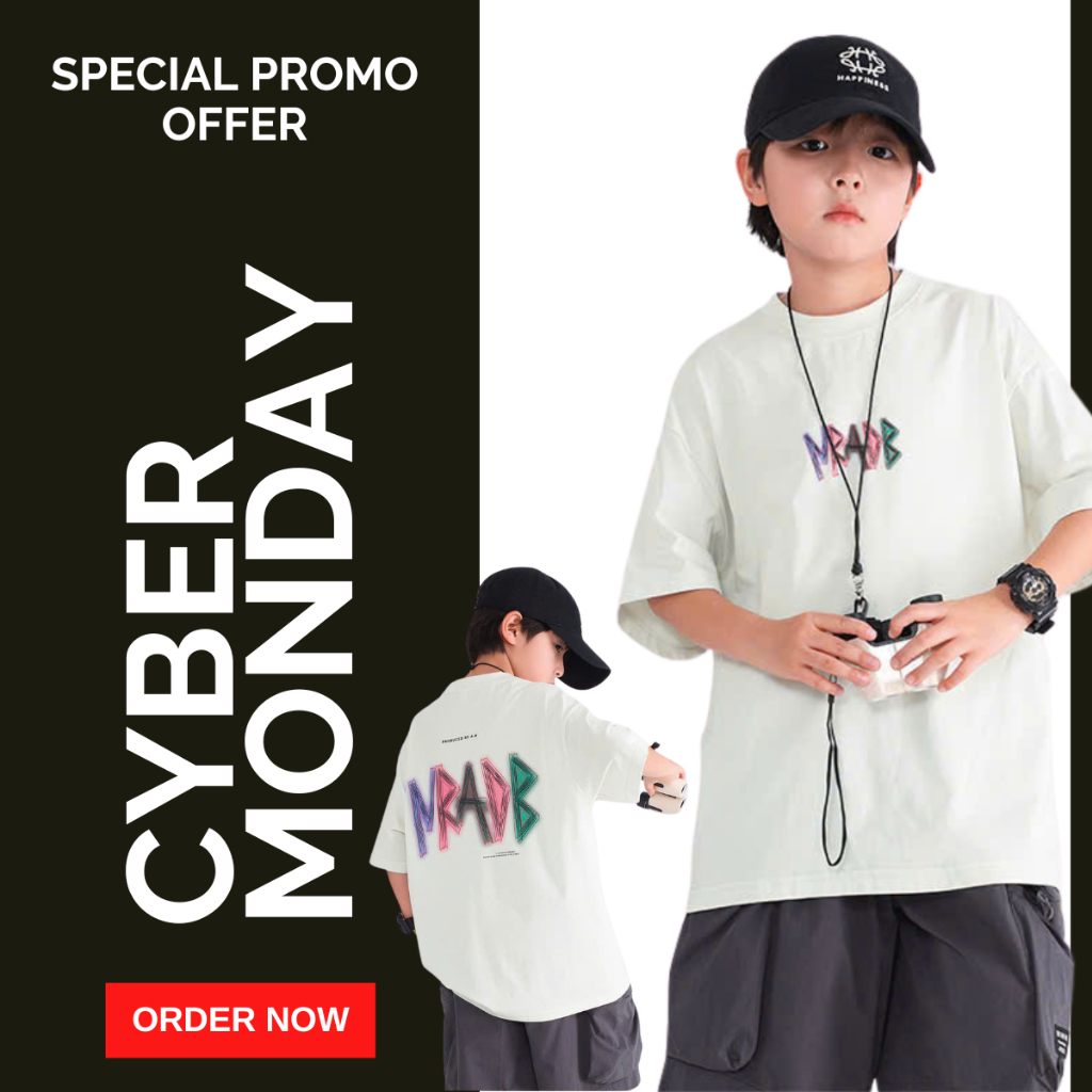 Áo Thun Ngắn Tay Mùa Hè Cho Bé Trai, Bé Gái In Hình Năng Động, Cổ Tròn B706 | JJ Kids Fashion