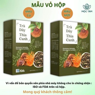 Trà dây thìa canh ổn định đường huyết hỗ trợ tiểu đường trà thảo mộc tự nhiên hộp 30 túi lọc