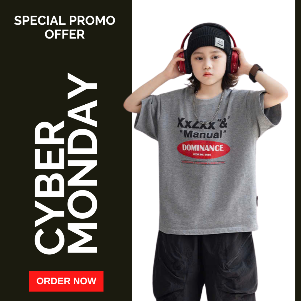 Áo Thun Ngắn Tay Mùa Hè Cho Bé Trai, Bé Gái In Hình Năng Động, Cổ Tròn B705 | JJ Kids Fashion