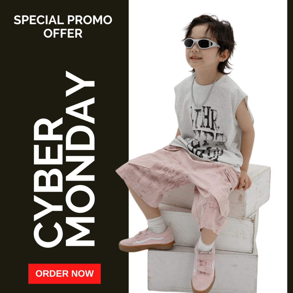 Áo Ba Lỗ Trẻ Em Mùa Hè – Phom Rộng Thoáng Mát – In Chữ Cực Chất | JJ Kids Fashion