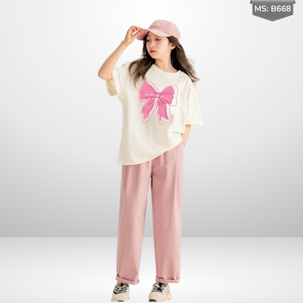 Áo Thun Ngắn Tay Mùa Hè Cho Bé Trai, Bé Gái In Hình Năng Động, Cổ Tròn B668 | JJ Kids Fashion