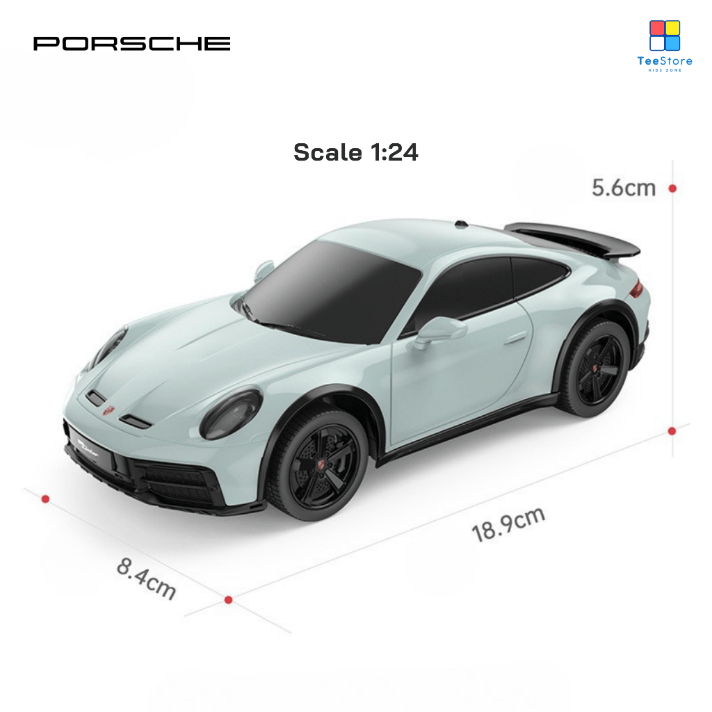 [Chính hãng] Rastar Xe Porsche 911 Dakar điều khiển từ xa tỉ lệ 1:14/1:24 – RC tốc độ cao, bản quyền