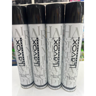 Keo xịt giữ nếp tóc cứng LAVOX Professional 420ml