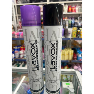 Keo xịt giữ nếp tóc cứng LAVOX Professional 420ml