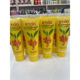 Sữa rửa mặt nghệ E100 100G