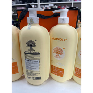 Dầu Gội Xả BIOTIN COLLAGEN Phục Hồi Hư Tổn Tóc mềm Mượt 1000ml