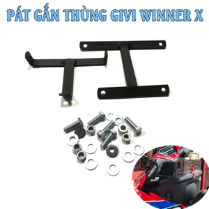 Bộ phụ kiện pát, móc treo gắn thùng giữa G10 G11 G12 K10 cho xe Winner các loại - Chính hãng GIVI