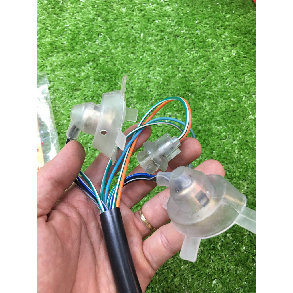 Đuôi đèn xe Wave 2 bóng hàng đẹp