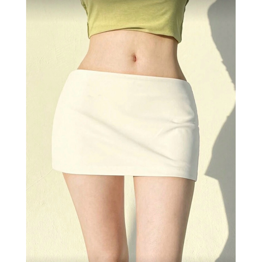 Chân váy cạp thấp mini skirt dành cho nữ
