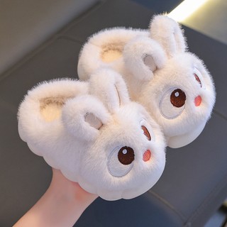 🐰 Dép Bông Tai Thỏ Cực Đáng Yêu Cho Bé - GIỮ ẤM, CHỐNG TRƠN, HÌNH HOẠT HÌNH DỄ THƯƠNG Dp99
