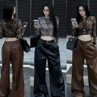 Áo Croptop Ôm Body Họa Tiết leopard print Thời Trang Sexy COOL