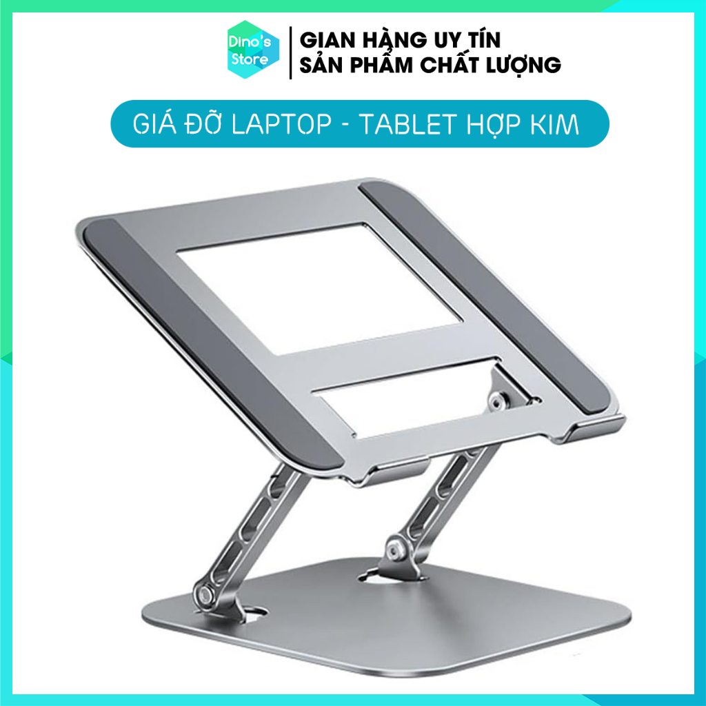 Giá đỡ Laptop, Macbook, Máy tính bảng Ipad công thái học nâng hạ độ cao hỗ trợ tản nhiệt LS523 LS515 DinoStore