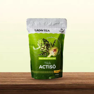 Trà Túi Lọc Atiso Ladophar Hỗ Trợ Bảo Vệ Gan Thanh Lọc Cơ Thể - Túi 100 Từ Lá Rễ Hoa Atiso