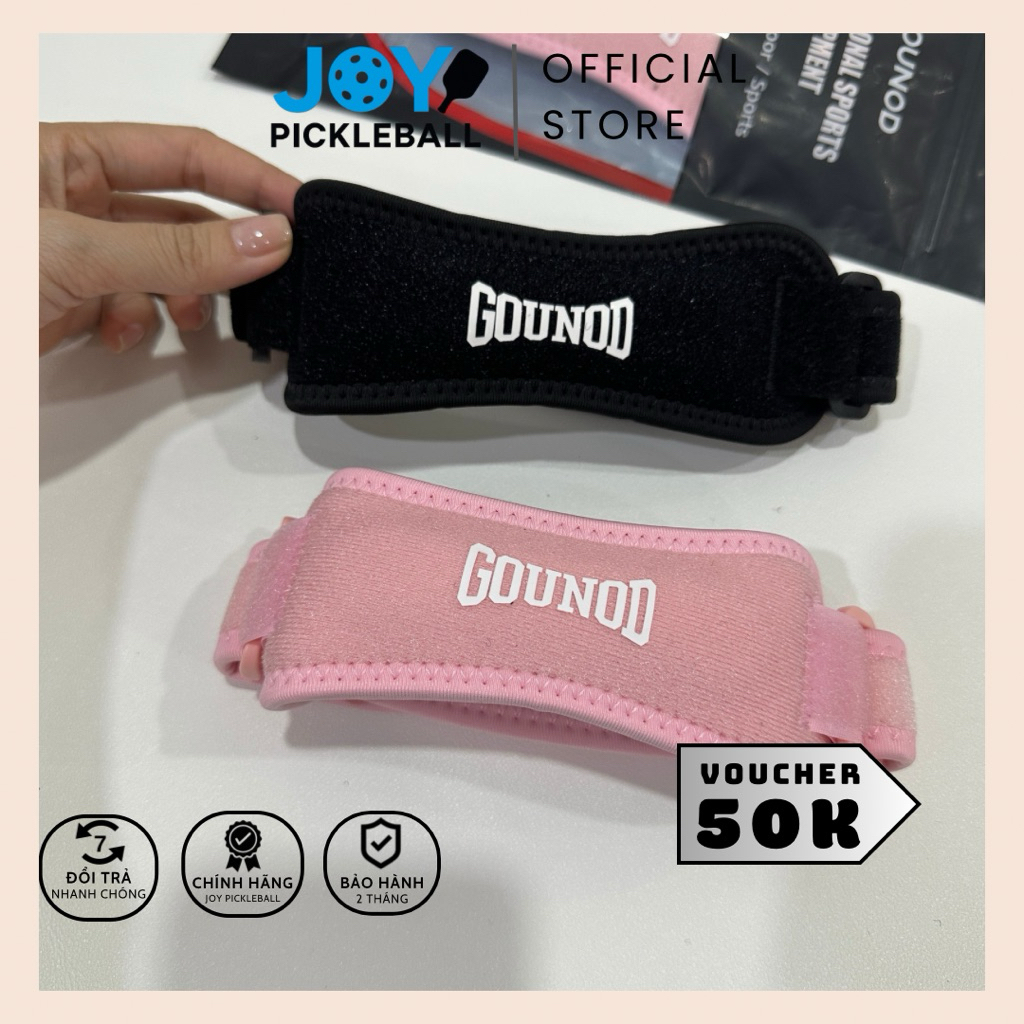 [HOẢ TỐC] ĐAI BÓ GỐI thể thao 𝐆𝐎𝐔𝐍𝐎𝐃, bảo vệ khớp gối - xương bánh chè khi chơi Pickleball, Tennis, Cầu Lông