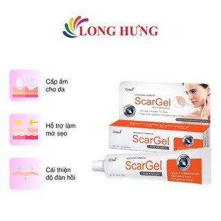 Kem bôi hỗ trợ làm mờ sẹo Orlavi ScarGel with Allantoin (35g)