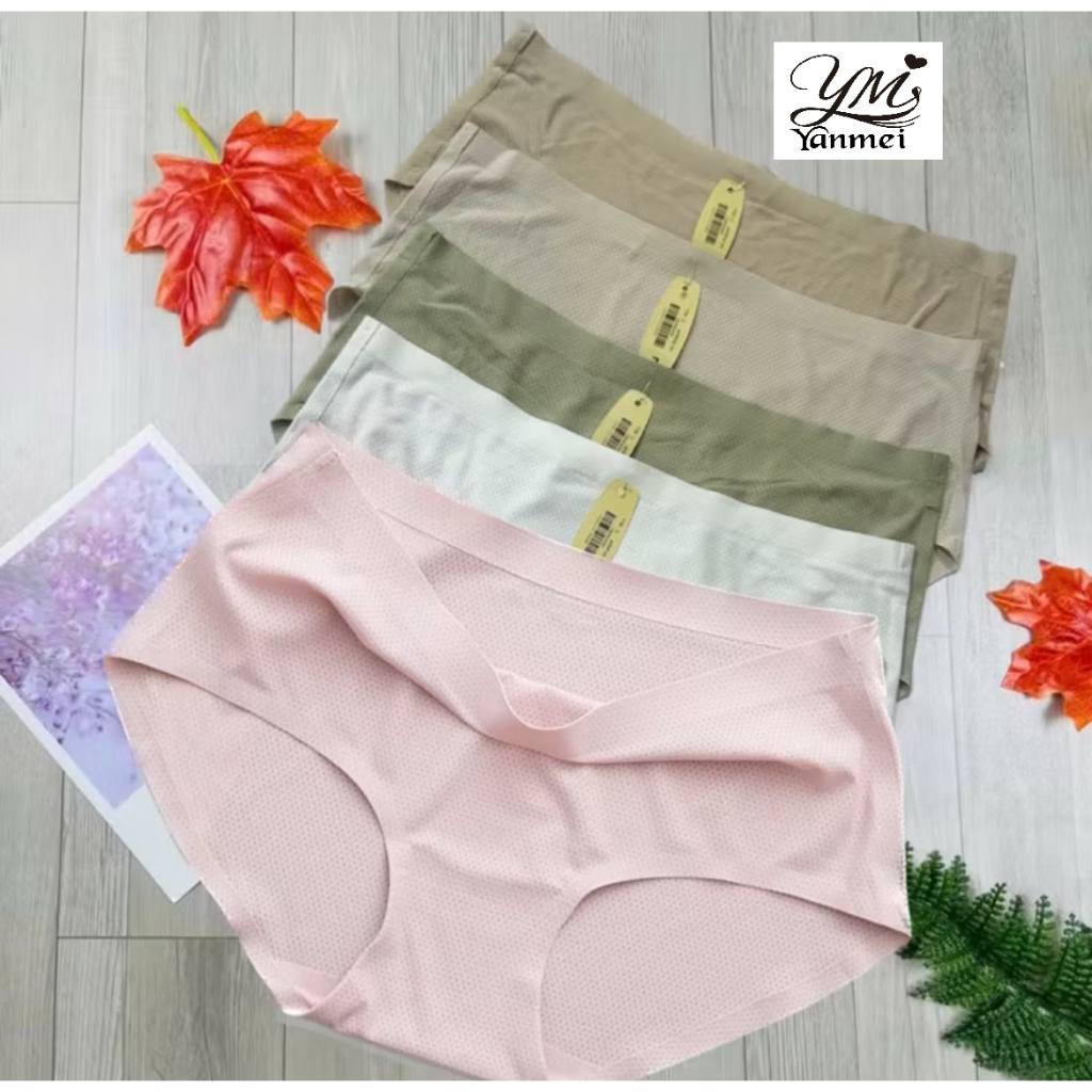 《Yanmei》Quần LÓt Su Lạnh Có Lỗ Thông Hơi Thoáng Khí