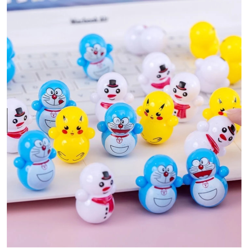 Combo 50/100 Lật Đật Mini Nhiều Biểu Cảm Dễ Thương SQUID GAME - Màu Sắc Tươi Tắn Cho Bé