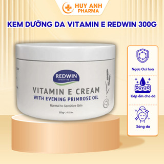 MẪU MỚI) Kem Dưỡng Da Vitamin E Redwin 300g Dưỡng Ẩm, Phục Hồi, Làm Mềm Da Toàn Thân Phù Hợp Mọi Loại Da