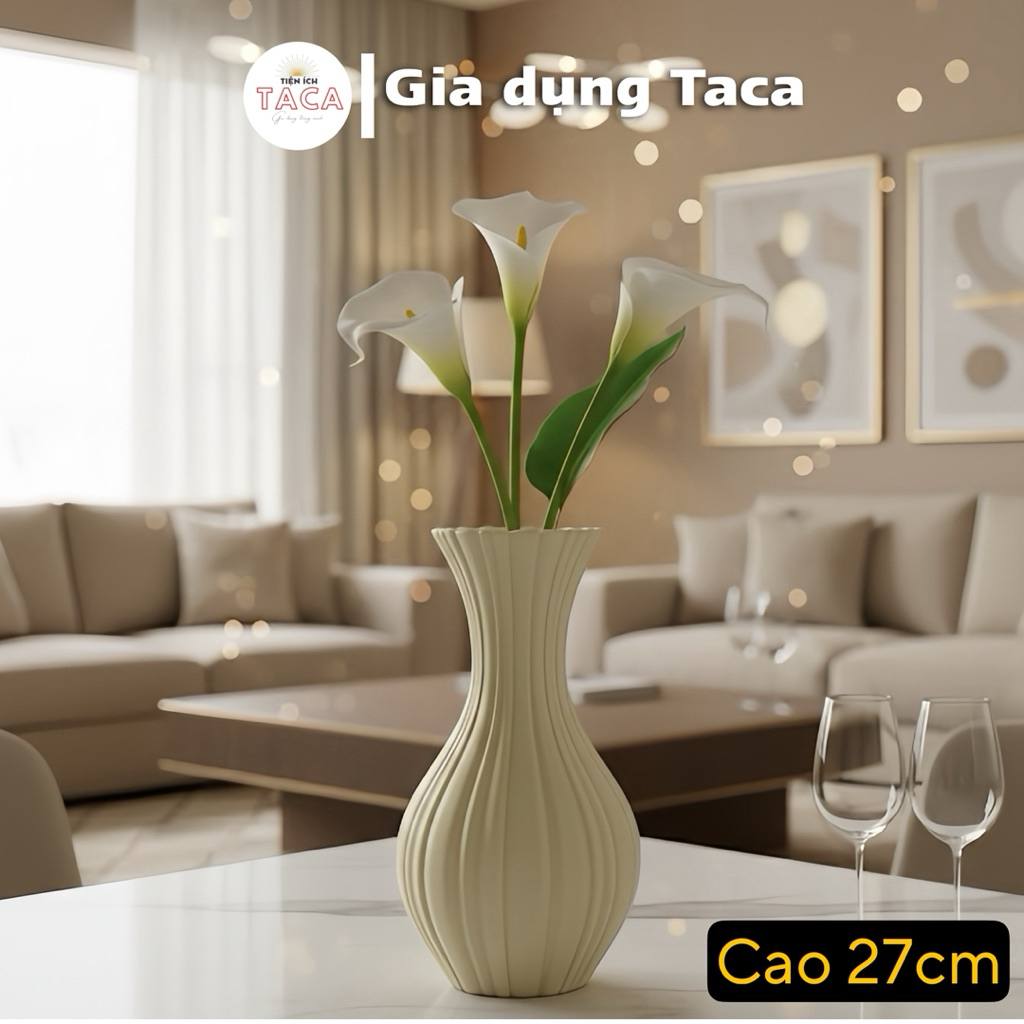 Bình Hoa Sương Mai Màu Pastel, Lọ Hoa Phong Cách Sang Trọng Tinh Tế, Gốm Sứ Bát Tràng