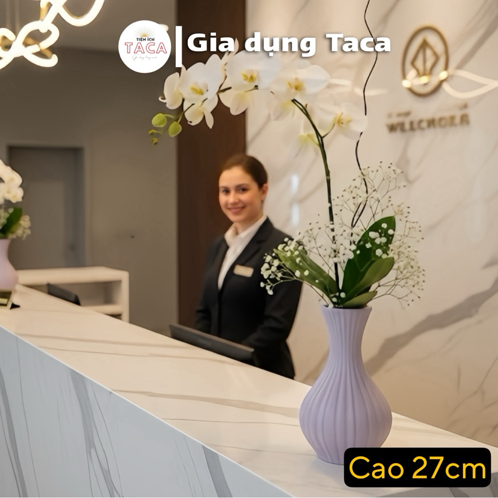 Bình Hoa Sương Mai Màu Pastel, Lọ Hoa Phong Cách Sang Trọng Tinh Tế, Gốm Sứ Bát Tràng