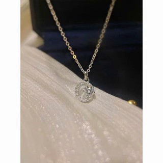 Dây Chuyền Bạc Chormic Mặt Trăng Đính Đá Trang Sức Đính Đá Làm Bằng Bạc 925 Vòng Cổ Nữ Sang Trọng