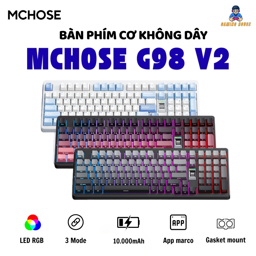Bàn phím cơ Mchose G98 V2