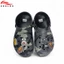 Dép sục REDLEO nam nữ DRL-46 họa tiết Camo rằn ri 3D, dép nam nữ quai hậu đúc nguyên khối