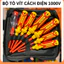 Bộ tua vít cách điện 1000v,bộ vít cách điện,bộ tô vít điện,tuốc nơ vít,tua vít,tua vít điện chống giật