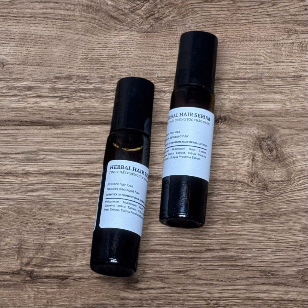 [Mua 3 Tặng 1 cùng loại] Serum Thảo Dược Quý Kích Thích Mọc Tóc - Herbal Hair Serum dạng Chai Lăn