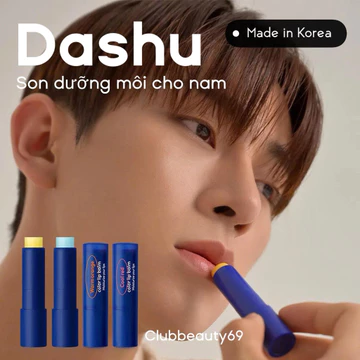 Son dưỡng môi cho nam Dashu color lip balm 4g-Son dưỡng môi đổi màu cho nam 4g
