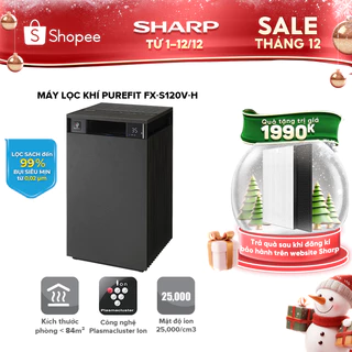 Máy lọc không khí Sharp Purefit fx s120V h chính hãng