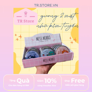 Gương hai mặt nhũ kim tuyến