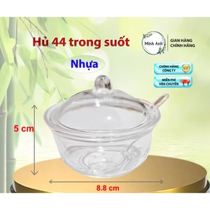 Hủ ớt bằng NHỰA Melamin - trong suốt, hủ đựng gia vị, lọ đựng gia vị đẹp
