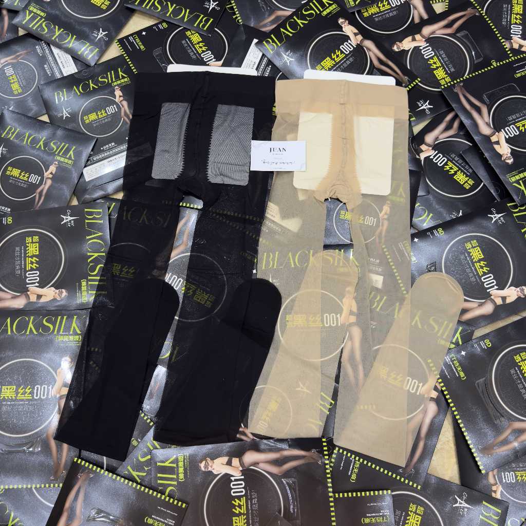 JUAN - Quần Tất Black Silk QCCC Siêu Trong, Dai, Tàng Hình [Chính Hãng]