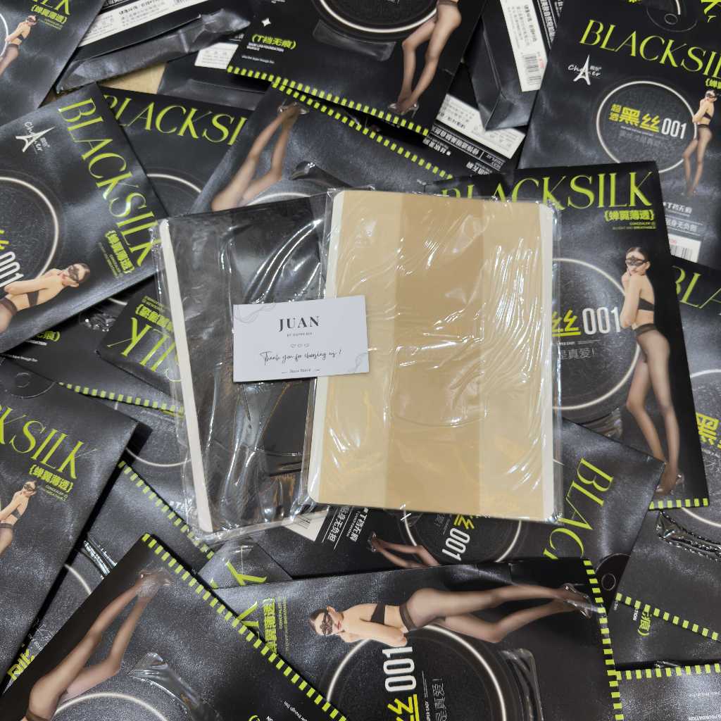 JUAN - Quần Tất Black Silk QCCC Siêu Trong, Dai, Tàng Hình [Chính Hãng]