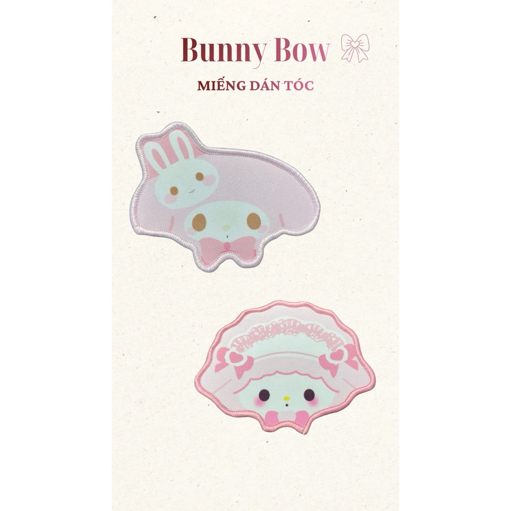 MIẾNG DÁN TÓC MẪU MỚI HÌNH GẤU CỪU CÚN DỄ THƯƠNG