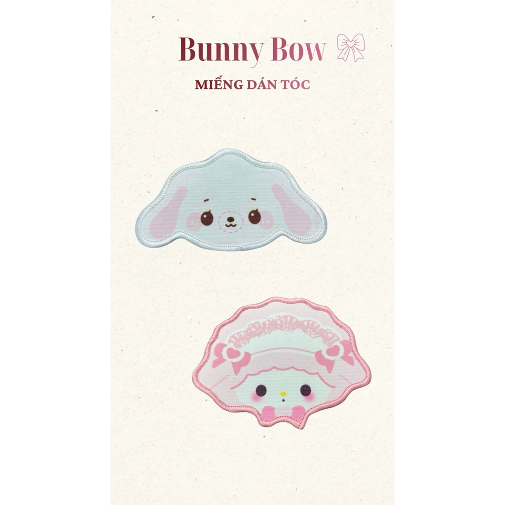 MIẾNG DÁN TÓC MẪU MỚI HÌNH GẤU CỪU CÚN DỄ THƯƠNG