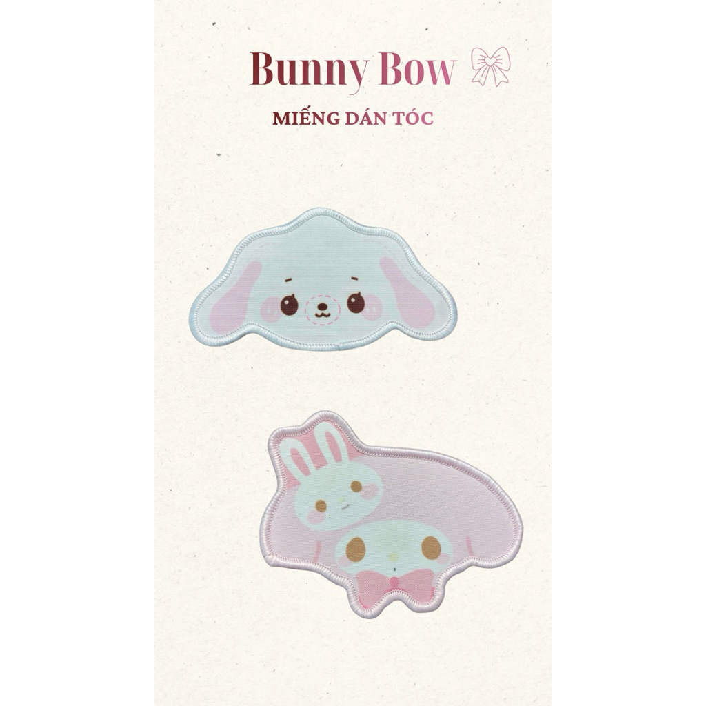 MIẾNG DÁN TÓC MẪU MỚI HÌNH GẤU CỪU CÚN DỄ THƯƠNG