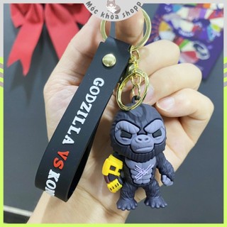 Móc Khóa Hình King Kong Siêu Đáng Yêu - Khỉ Đột Khổng Lồ Trong Thế Giới Quái Vật - Quà Tặng