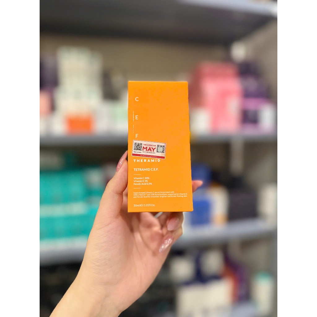 [HÀNG CÔNG TY] Theramid Tetramid C.E.F 30ml - Tinh chất vitamin c nồng độ tăng cường C-Tetra E.F.