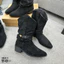 🆘 Boot ngắn da lộn đai da