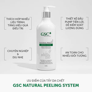 Kem tẩy da chết colagen GSC 500ml(Collagen whitening peeling)