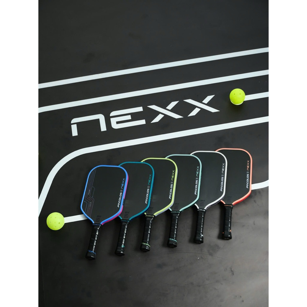 ✅ [Ship Hoả Tốc] Vợt Pickleball Facolos NEXX 16mm trendy đầy cá tính - chính hãng - Carbon Foam Eva T700 raw