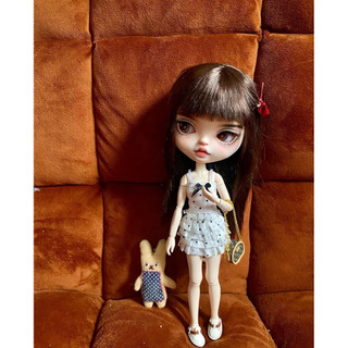 Set áo dây váy tầng size búp bê blythe,ob24,xinyi